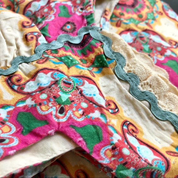 Anthropologie Let Me Be Abstract Ruffled Tank - Picture 13 of 13